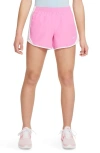 Nike Tempo Big Kids' (girls') Dri-fit Running Shorts In Playful Pink/ White/ White