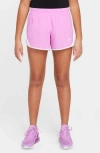 Nike Tempo Big Kids' (girls') Dri-fit Running Shorts In Rush Fuchsia/white/white
