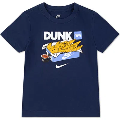 NIKE NIKE KIDS' DUNK 'EM TENDERS GRAPHIC T-SHIRT