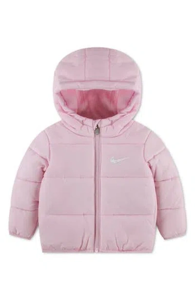 Nike Babies'  Kids' Essential Water Repellent Puffer Jacket In Pink