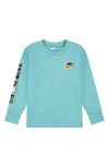 Nike Kids' Express Yourself Long Sleeve Graphic T-shirt In Green
