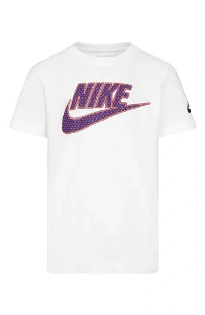 Nike Kids' Faux Mesh Futura Logo T-shirt