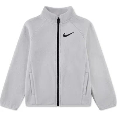 Nike Kids' Fleece Jacket In Gray