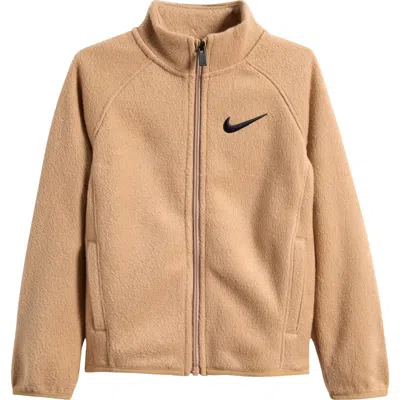 Nike Kids' Fleece Jacket In Brown