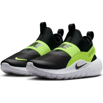 Nike Kids' Flex Runner 4 Sneaker In Black