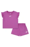 Nike Kids' French Terry T-shirt & Shorts Set