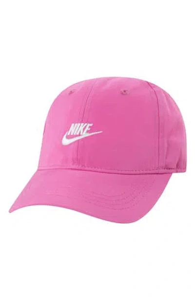 Nike Kids' Futura Curve Brim Baseball Cap In Playful Pink