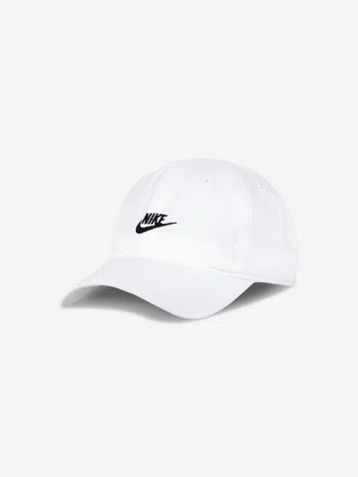 Nike Kids Futura Curve Brim Cap In White
