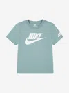 Nike Kids Futura Evergreen T-shirt In Green
