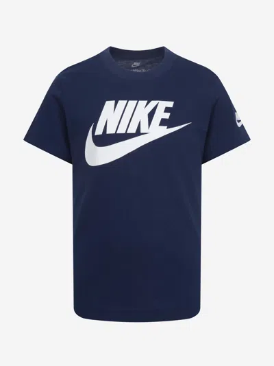Nike Kids Futura Evergreen T-shirt In White