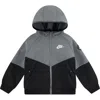 Nike Kids' Futura Soft-shell Jacket In Black