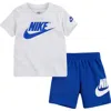 Nike Kids' Futura Tee & Shorts Set In Game Royal