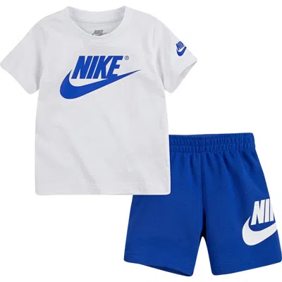 Nike Kids' Futura Tee & Shorts Set In Game Royal
