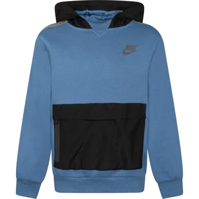 Nike Kids' Future Utility Pullover Hoodie In  Aegean Storm
