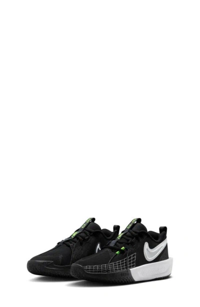 Nike Kids' G.t. Cut 3 Basketball Shoe In Black/ White/ Anthracite