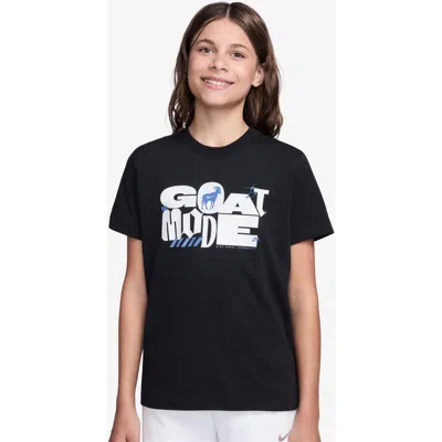 Nike Kids' Goat Mode Graphic T-shirt In Black