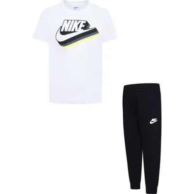 Nike Kids' Gradient Futura Pants Set In Black