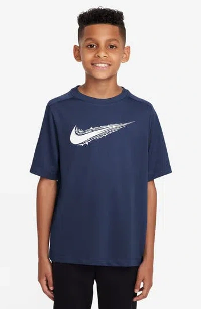 Nike Kids' Graphic T-shirt In Blue