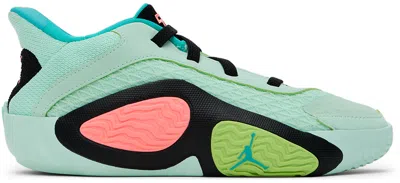 Nike Kids Green Jordan Tatum 2 Little Kids Sneakers In Mint Foam/lava Glow