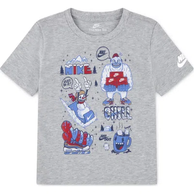 NIKE NIKE KIDS' HOLIDAY RIGHT GRAPHIC T-SHIRT