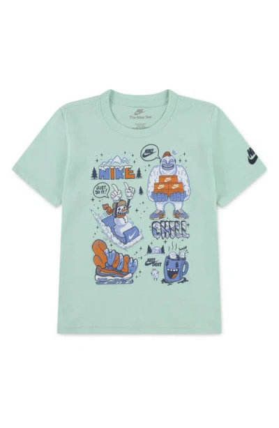 NIKE NIKE KIDS' HOLIDAY RIGHT GRAPHIC T-SHIRT