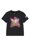 Nike Kids' Icon Logo Graphic T-shirt In Black