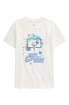 Nike Kids' Jdi Graphic T-shirt In Sail