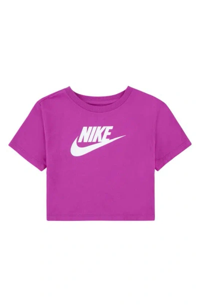 Nike Kids' Jersey Graphic T-shirt In Active Fuchsia