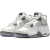 Nike Kids' Jordan 4 Retro Basketball Sneaker In Multi