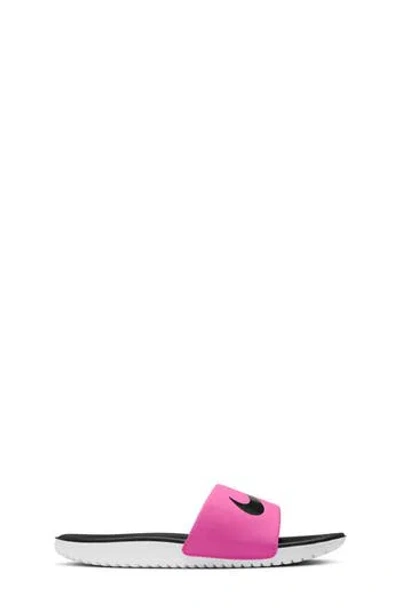 Nike Kids' Kawa Slide Sandal In Pink