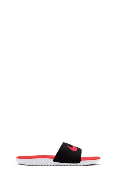 Nike Kids' Kawa Slide Sandal In Black