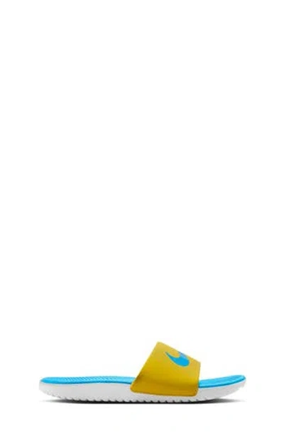 Nike Kids' Kawa Slide Sandal In Yellow