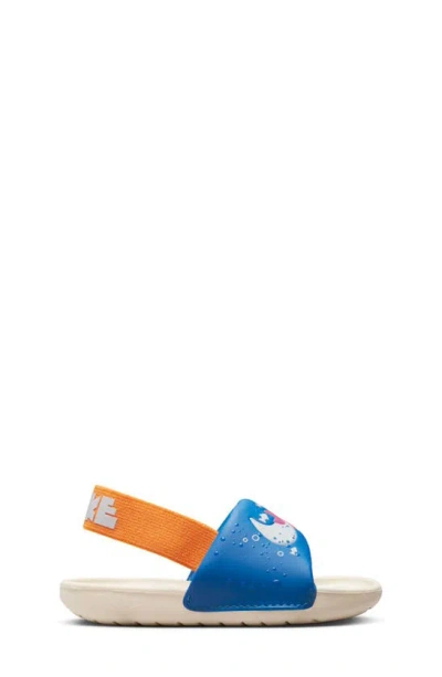 Nike Kids' Kawa Slingback Sandal In Light Photo Blue