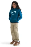 Nike Kids' Kylian Mbappé Club Fleece Hoodie In Blue