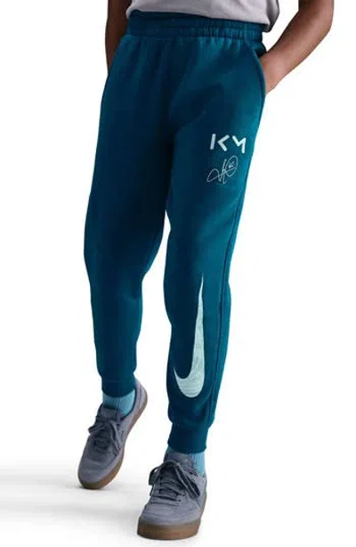 Nike Kids' Kylian Mbappé Club Fleece Joggers In Blue