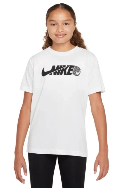 Nike Kids' Legend Dri-fit T-shirt In White