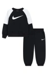 Nike Logo-print Tracksuit In Black