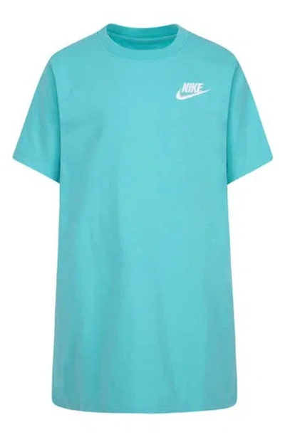 Nike Kids' Logo Embroidered T-shirt In Green