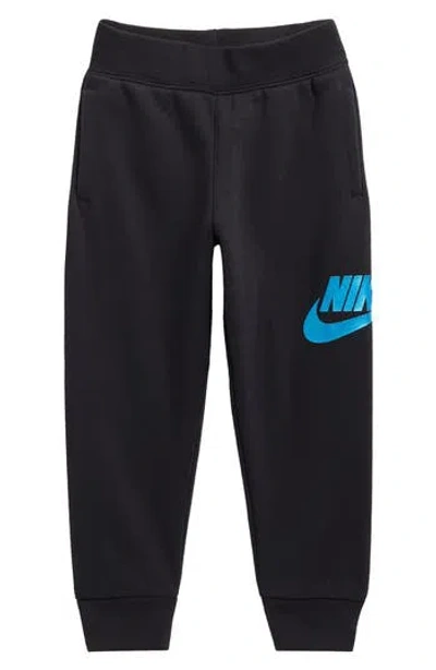 Nike Kids' Logo Fleece Sweatpants In Black