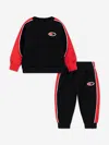 Nike Kids Logo Fleece Tracksuit In Multi