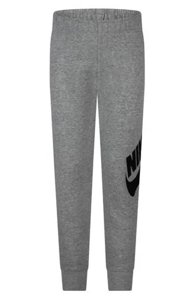 Nike Kids' Logo Graphic Joggers In Gray