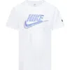 Nike Kids' Logo Graphic T-shirt In White