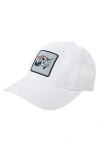 Nike Kids' Logo Patch Baseball Cap In White
