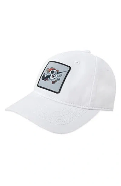 Nike Kids' Logo Patch Baseball Cap In White