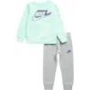 Nike Kids' Logo Sweatshirt & Joggers Set In Multi