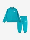 Nike Kids Logo Tape Tracksuit In Green