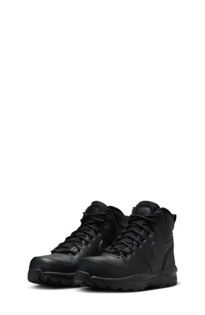 Nike Kids' Manoa Boot In Black/black/black