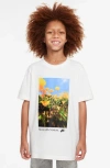 Nike Boys   Nsw Td Poppy T-shirt In White