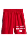 Nike Kids' Multi Dri-fit Woven Drawstring Shorts In Red