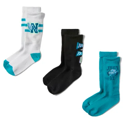Nike Kids' Multisport Crew Socks (3 Pairs)